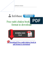 Free Rashi Chakra Book in PDF Format To Download PDF