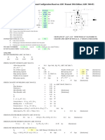 Beam Connection of Conventional Configuration Based On AISC Manual 13th Edition (AISC 360-05)