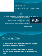 Employee Management System Report