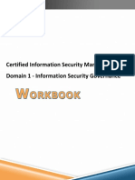 Certified Information Security Manager (CISM) Domain 1 - Information Security Governance