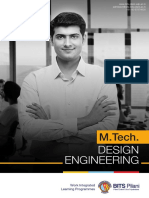 M.Tech Design Engineering PDF