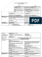 Lesson Plan Multigrade 1&2