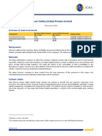 Jainam Cables (India) Private Limited: Summary of Rated Instruments