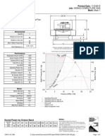 Model: GB-131-5: Belt Drive Centrifugal Roof Exhaust Fan