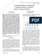 The Effect of Bonds Rating, Profitability, Leverage, and Firm Size On Yield To Maturity Corporate Bonds