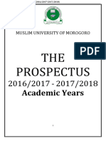 Mum Prospectus PDF