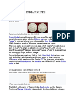 History of Indian Rupee