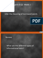 Infer The Meaning of Borrowed Words (MATH)