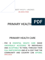 Primary Health Care