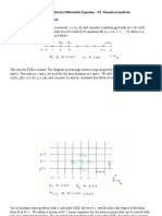 Introduction To Partial Differential Equation - III. Numerical Methods