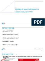 A Practical Awareness of Qualifying Product To The HPHT Design Guideline API 17TR8