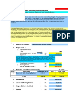 Project Profile On Electronic Gate Security Systems