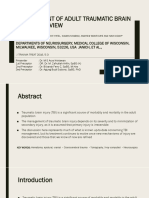 Management of Adult Traumatic Brain Injury BA