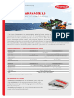 Fronius Datamanager 2.0: / Solar Energy