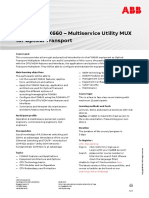 CHP571 - FOX660 - Multiservice Utility MUX For Optical Transport