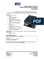 Isolated 48VDC/24VDC Converter