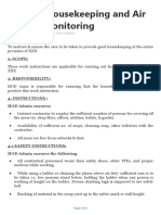 OCP For Housekeeping and Air Quality Monitoring