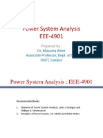 Power System Analysis