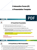 Ims2018 Interactive Forum (If) Powerpoint Presentation Template