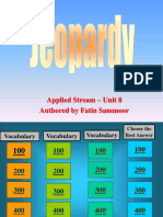 Jeopardy Applied Stream G9-Part 2 T3 2019 Unit 8-3-15