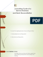 Accounting Cycle & Bank Reconciliation