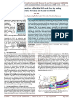 Reserve Estimation of Initial Oil and Gas by Using Volumetric Method in Mann Oil Field