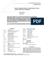 Enhancing The Precision of Artillery Rockets Using Pulsejet Control Systems With Active Damping