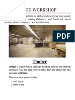 Wood Workshop: Timber