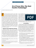 Extended Depth of Focus Iols The Next Chapter in Refractive Technology