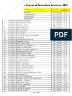 Students Database For Cognizant