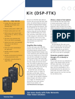 Allows A Choice of Test Options DSP-FTK - Fiber Test Kit