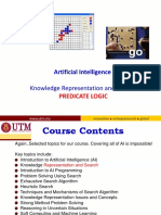 Knowledge Representation and Search:: Artificial Intelligence