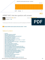 MVC Interview Questions With Answers - CodeProject PDF