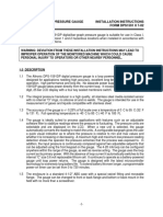 Digital/Bar-Graph Pressure Gauge Installation Instructions DPS-1591DP FORM DPS1591 II 7-02