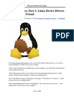 Device Drivers, Part 1: Linux Device Drivers For Your Girl Friend