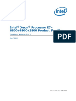 Intel Xeon Processor E7-8800/4800/2800 Product Families: Datasheet Volume 2 of 2