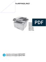 HP MF 426fdn User Manual