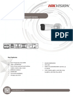 DS-2CD2645FWD-IZS 4 MP IR Vari-Focal Bullet Network Camera: Key Features