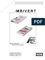 Combivert: GB Instruction Manual Combivert F5 Standard and Interface Operator