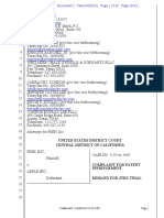 Pinn Inc v. Apple - Patent Infringement