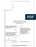 Andrew Fine Et Al V Tim Cook, Craig Federighi .... Lawsuit Breach of Fiduciary Duty +