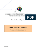 Field Study 5 Manual: Basic Education Assistance For Mindanao