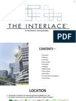 International Case Study Set1 The INTERLACE SINGAPORE