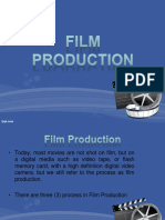 Lesson 9 Film Production