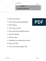 Topic 6 Servlets and JSPS: Ict337 Advanced Software Development Murdoch University Topic 6