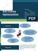 Ant Colony Optimization