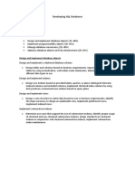 Temario - 70-762 Developing SQL Databases