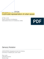 Sensory Notation: Multimodal Representation of Urban Space