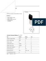 Application: Silicon NPN Triple Diffused