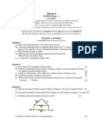 Icse X Model Paper